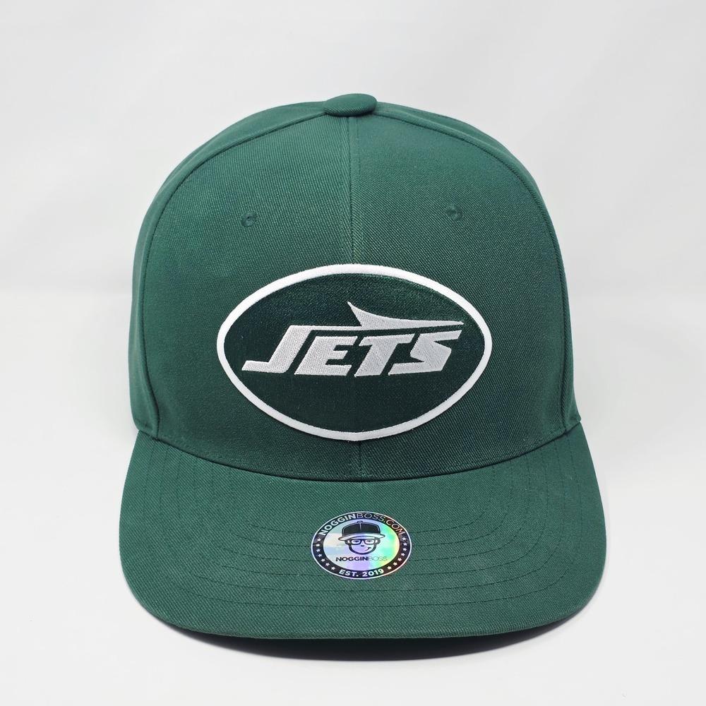 Noggin Boss Huge Oversized Hat Cap New York Jets Green Football NFL NogginBoss